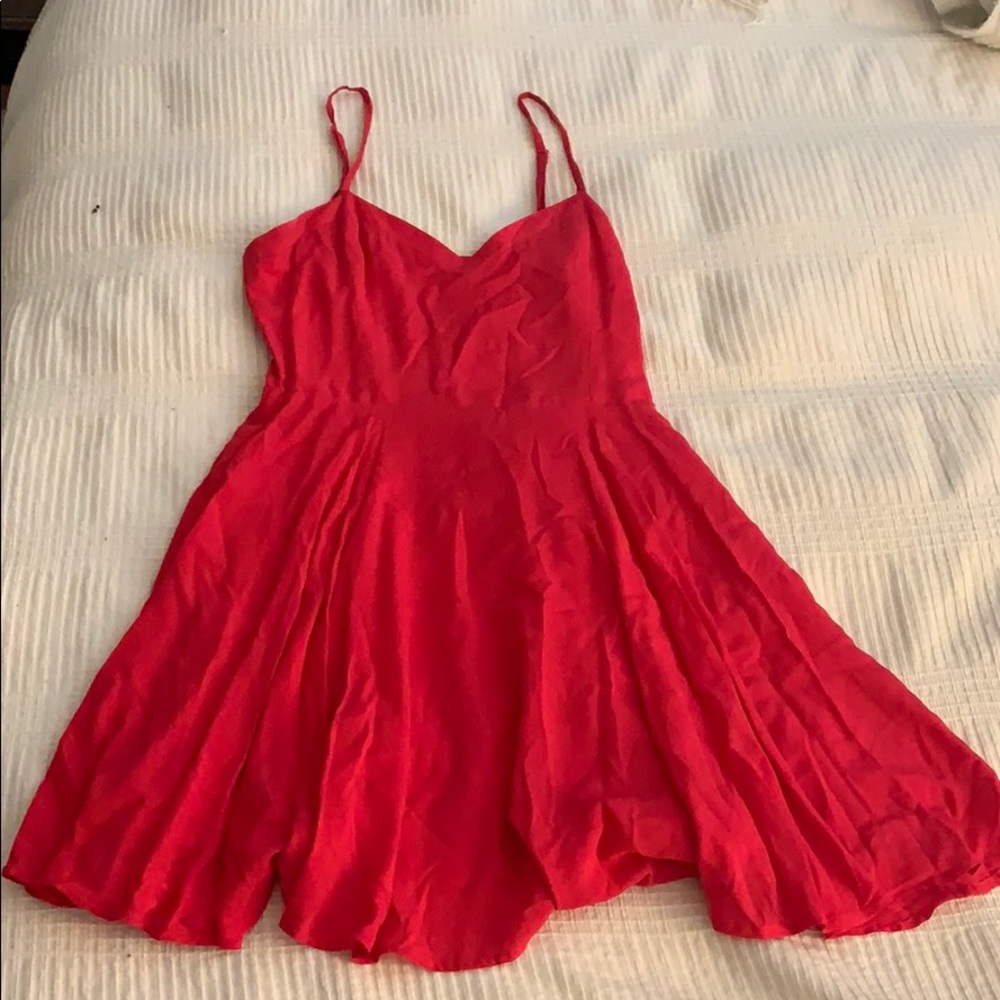 Aritzia Red Mini Dress